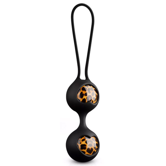 Panthra Zane Leopard-Print Geisha Kegel Balls