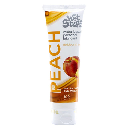 Wet Stuff Peach Water-Based Personal Lubricant 100g