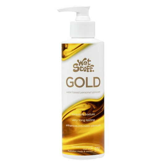 Wet Stuff Gold Water-Based Lubricant 270g