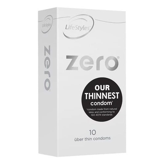 LifeStyles Zero Uber Thin Condoms 10-Pack