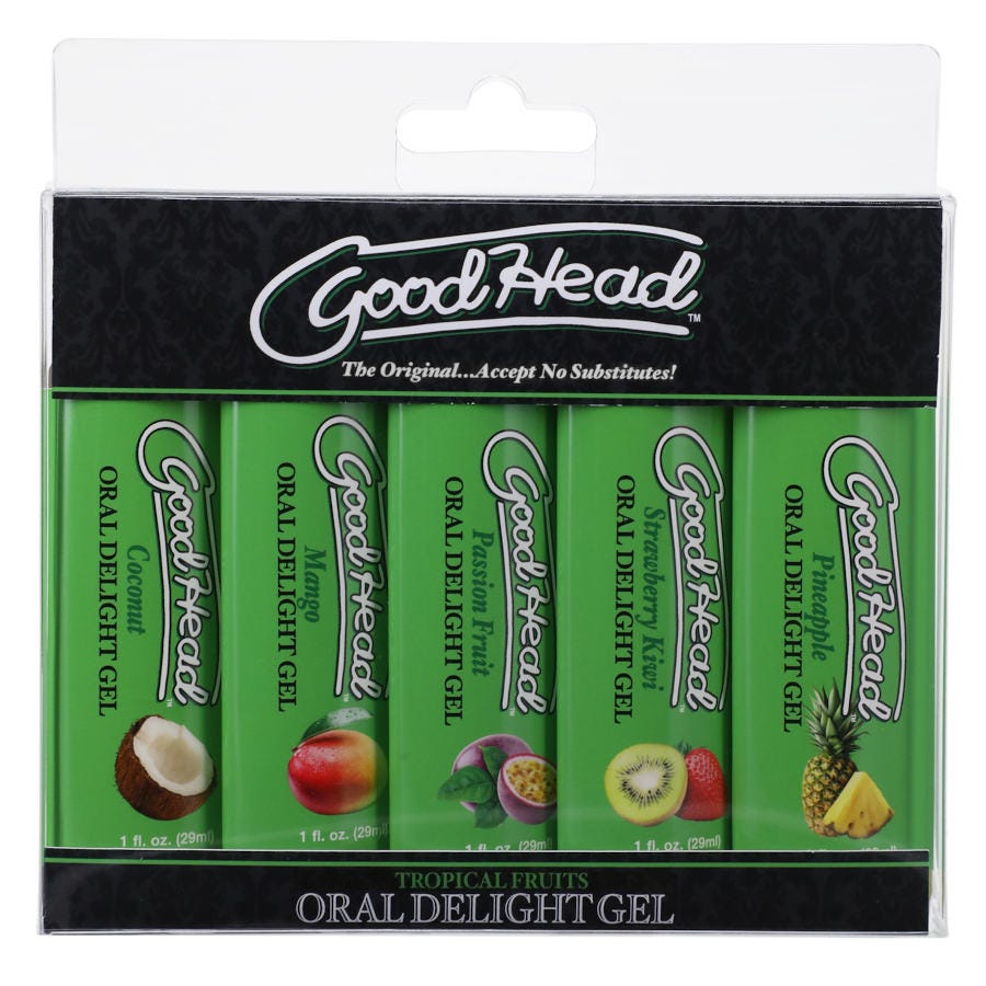 Goodhead Oral Gel Tropical Fruits 5 Pack