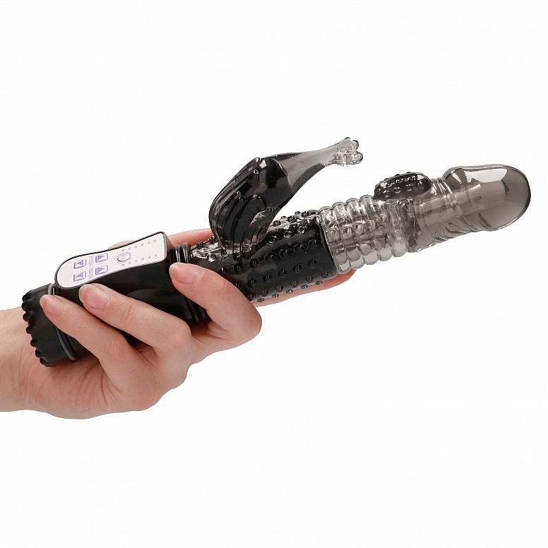 Shots GC Vibrating Dolphin Powerful Rabbit Vibrator